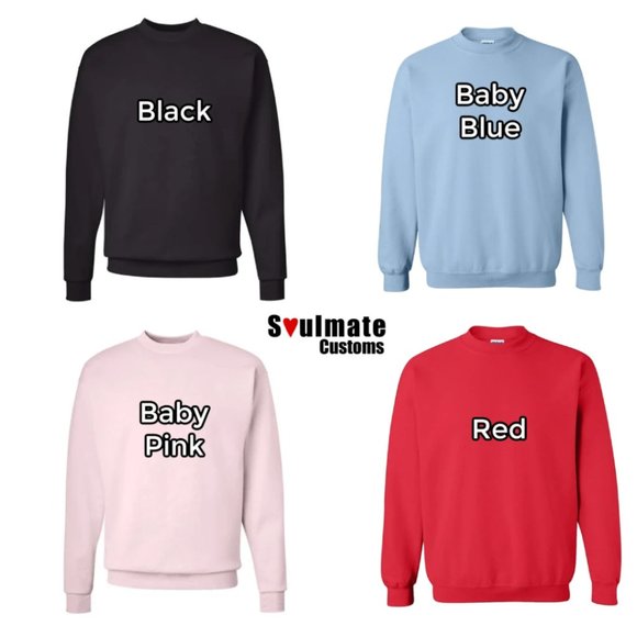 Custom Soulmate© Personalized Embroidery Hoodie - Picture 3 of 9